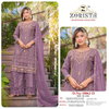 10062 A To D By Zorista Chiffon Silk Wholesale Pakistani Plazzo Suits In India